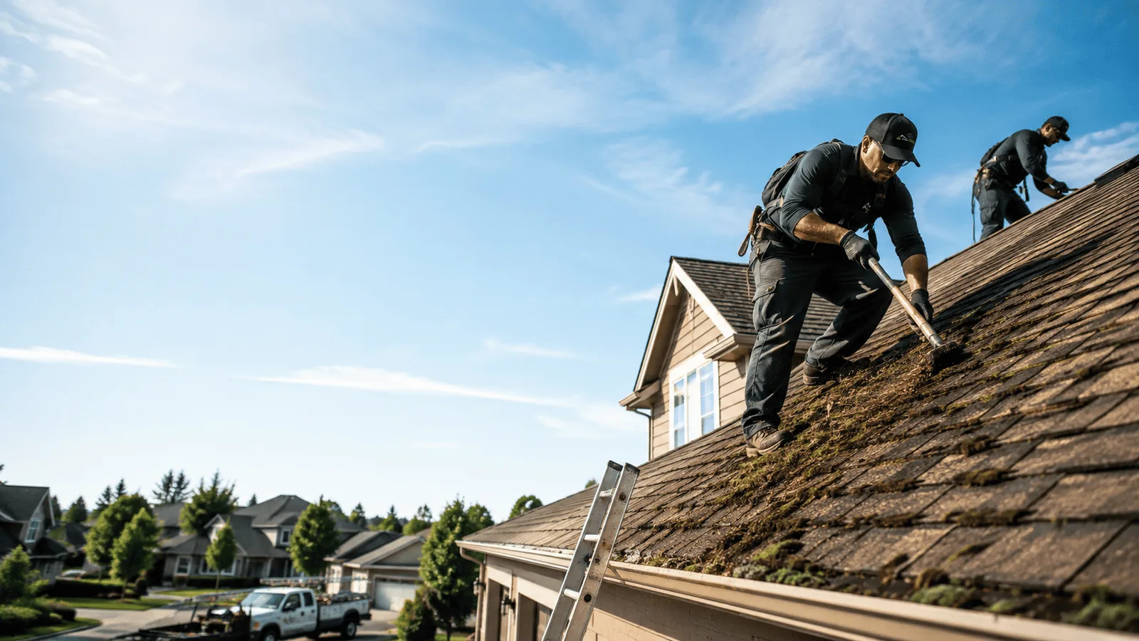 Roof Moss Removal in Warsaw, IL near me
